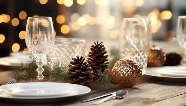 décoration salon en hiver