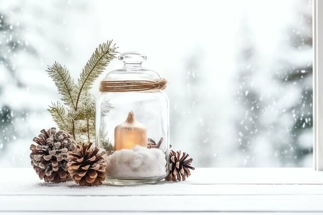 non christmas winter decorations