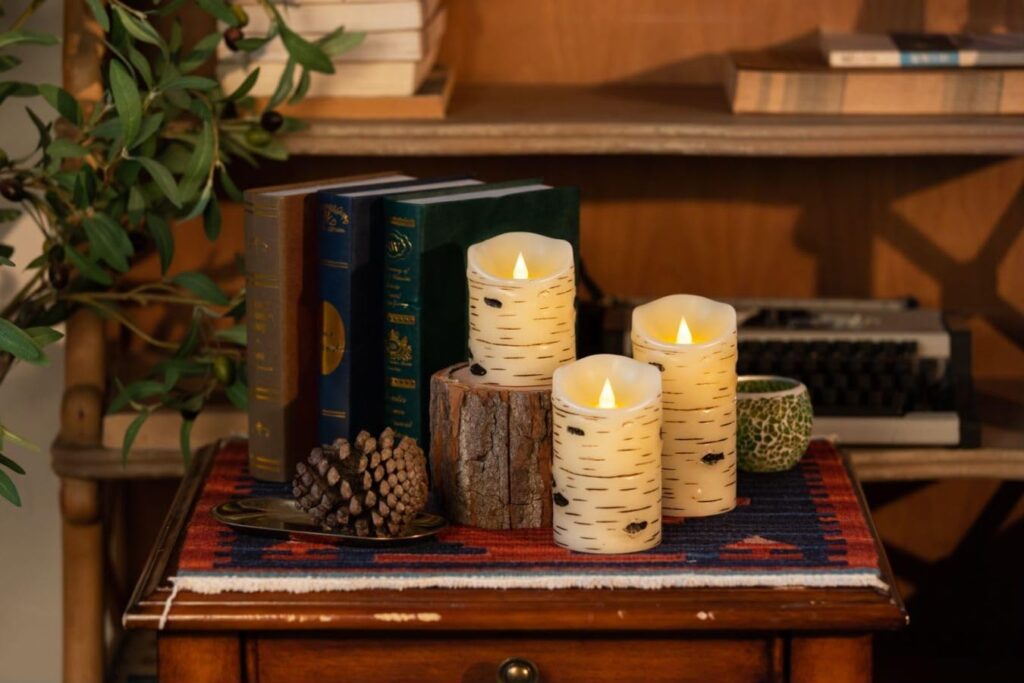 Winter candles
